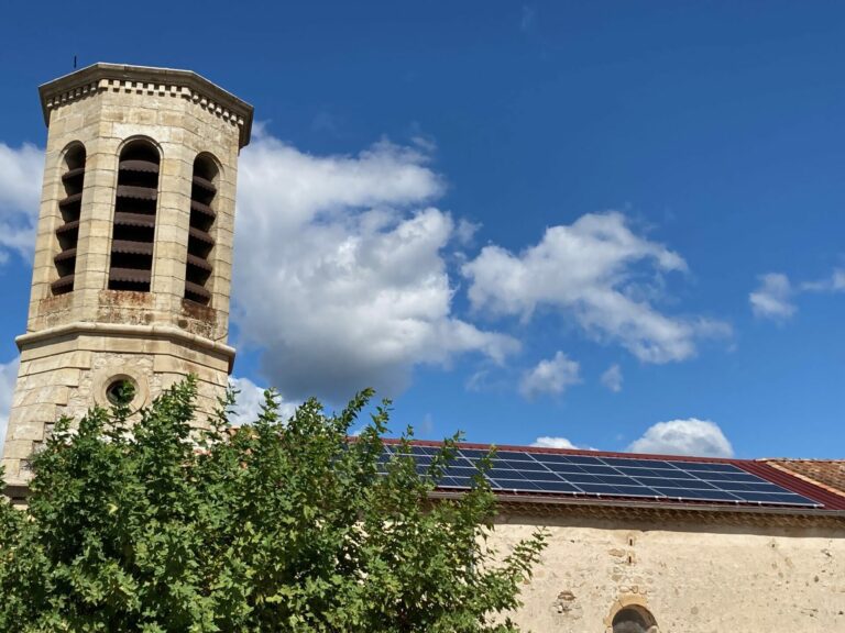 Le pan Sud Ouest de l'Eglise